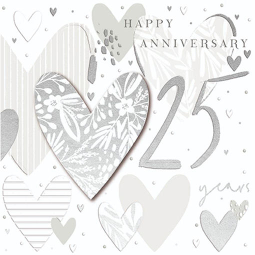 Picture of HAPPY ANNIVERSARY 25 YEARS CARD
